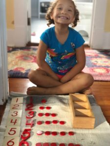 Montessori confidence math