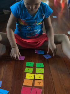 Number Matching Game