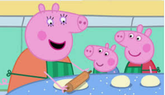 Peppa Pig Mummy Pig baking