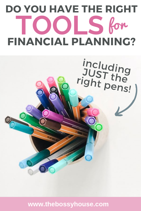 tools for financial planning
