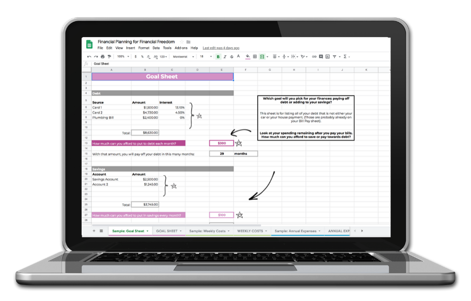 The Bossy House System Spreadsheets computer with spreadsheets