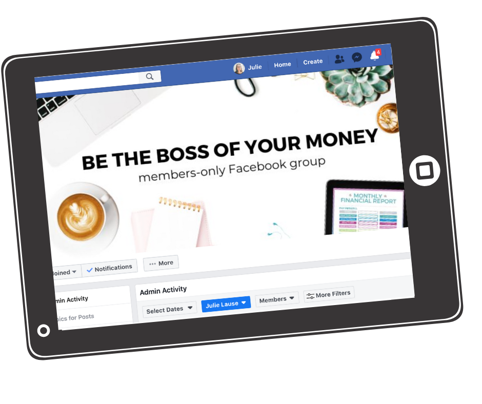 Be the Boss of Your Money Facebook Group