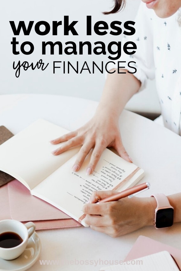 woman managing her finances