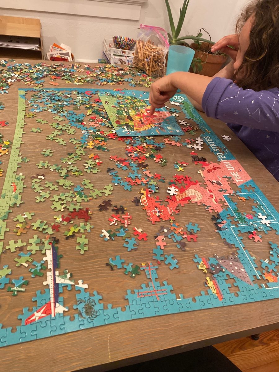 family puzzle time
