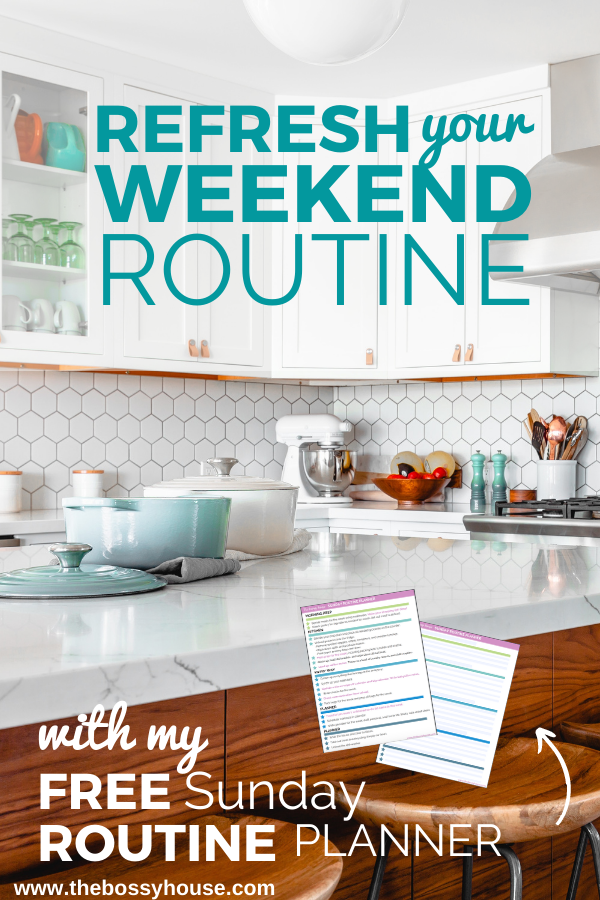Refresh your weekend routine